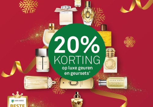 20% KORTING OP LUXE GEUREN